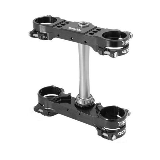 Triple clamps X-TRIG ROCS TECH 40601006 22mm Črn