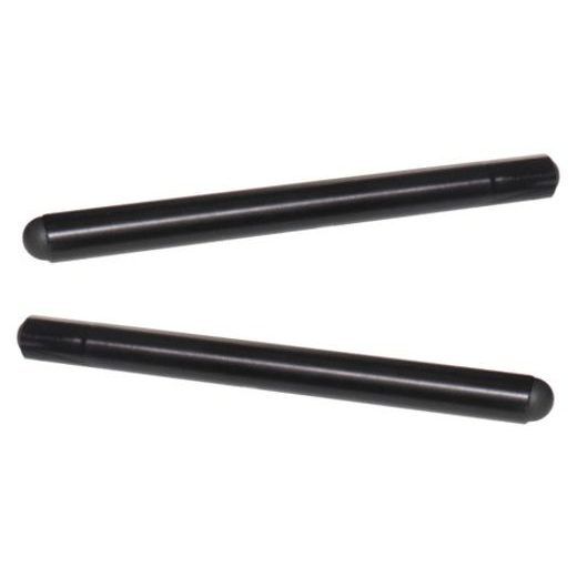 Clip-ons ACCOSSATO TB002 aluminium, 250mm with caps, Black