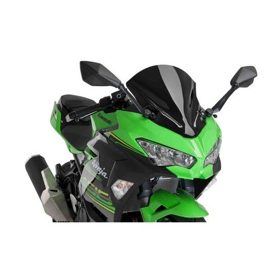 Windscreen PUIG RACING 9976N črna