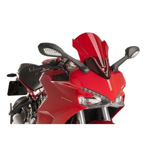 Windscreen PUIG TOURING 9434R rdeč