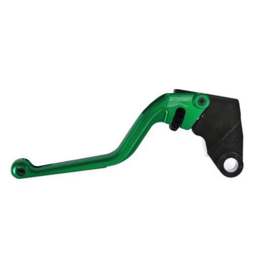 Clutch Lever ACCOSSATO ESK828 fixed CNC-worked aluminium, green