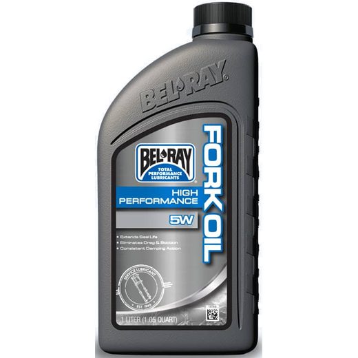 Olje za vzmetenje Bel-Ray HIGH PERFORMANCE FORK OIL 5W 1l