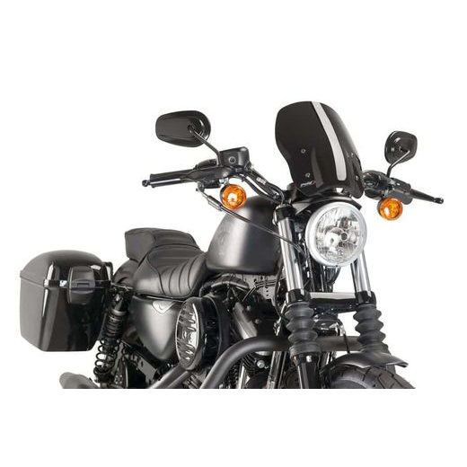 Windshield PUIG NEW. GEN TOURING 9283N črna