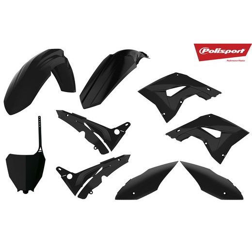 Set plastik POLISPORT 90821 restyling črna