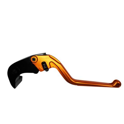 Ročica zavore ACCOSSATO EDF035 fixed CNC-worked aluminium, orange