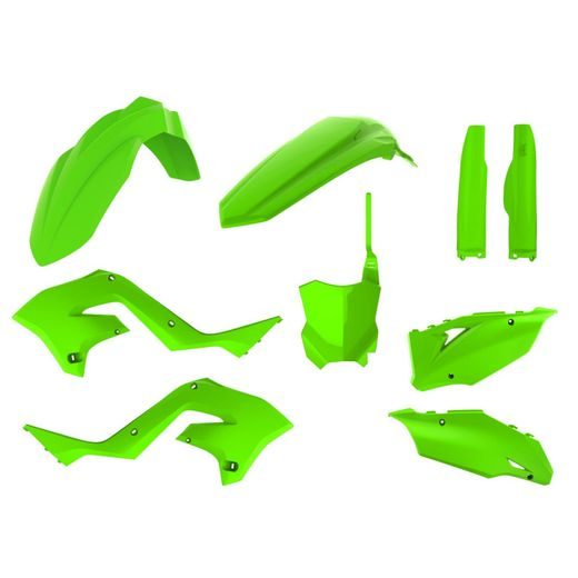 Set plastik POLISPORT 90936 restyling lime green