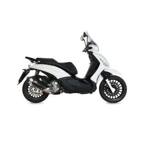 Full exhaust systém 1x1 MIVV C.PG.0019.K Nerjaveče jeklo