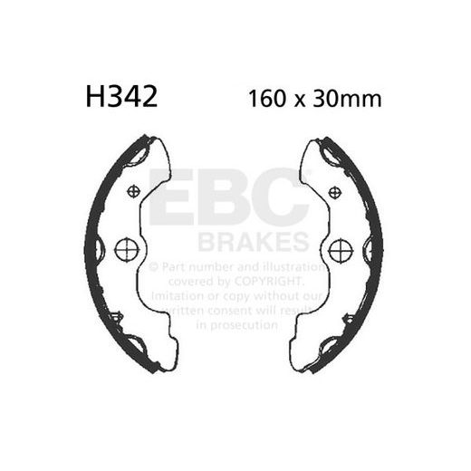 Brake shoe set EBC H342
