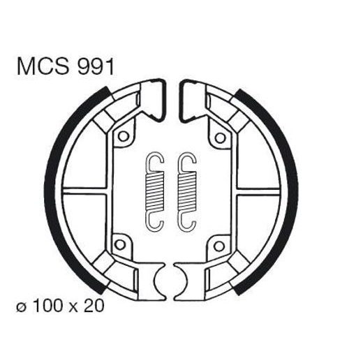 Zavorne čeljusti LUCAS MCS 991