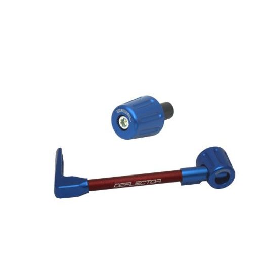 Lever guard in aluminium + right end ACCOSSATO DE005 with red hose and joint levi