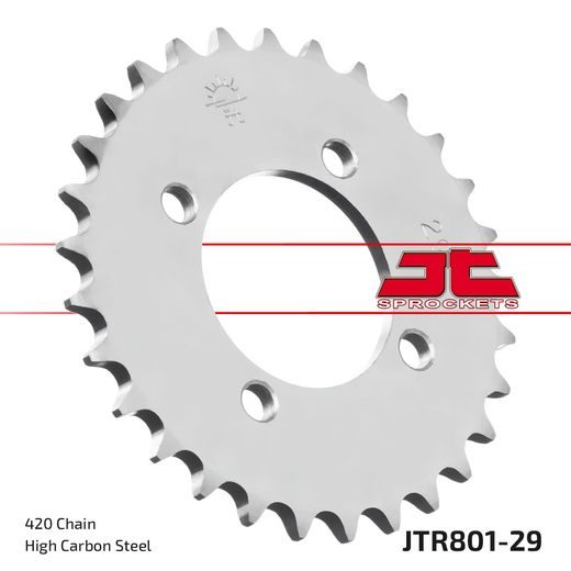 Zadnji verižnik (zobnik) JT JTR 801-29 29T, 420