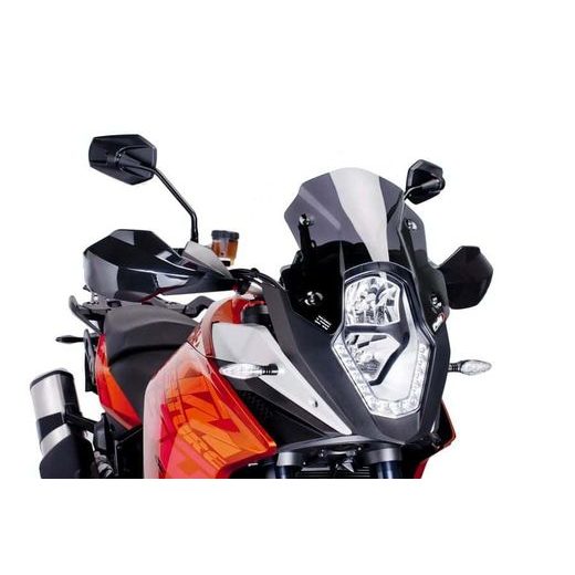 Windscreen PUIG RACING 6847F dark smoke