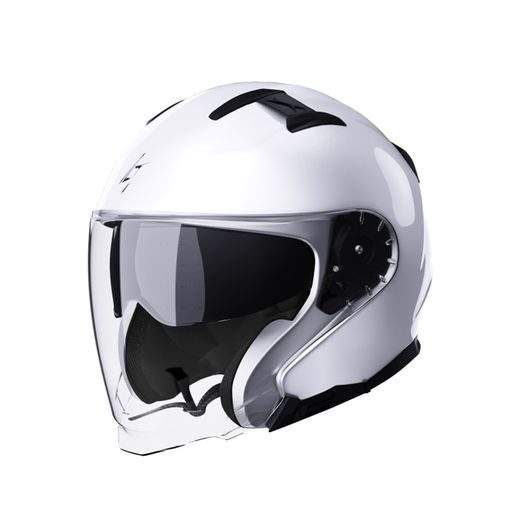 Open face helmet STORMER RIVAL white pearly M