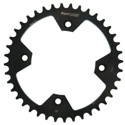Verižni set EK - Srebrna chain 520 DEX, X-ring (X, NX, QX, XS), CHK front sprocket SUPERSPROX, CHK rear sprocket SUPERSPROX za ATV SUZUKI LT-Z 400 2009-2012