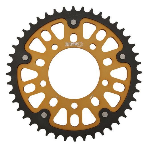Zadnji verižnik (zobnik) SUPERSPROX STEALTH RST-829:44-GLD zlata 44T, 530