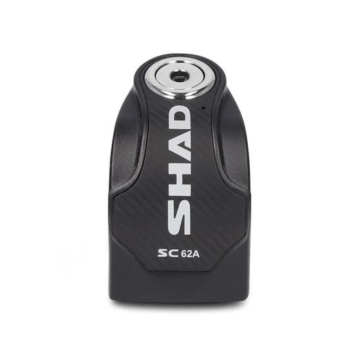 Disc lock with alarm SHAD SC62A C0S6200A črna pin 10mm