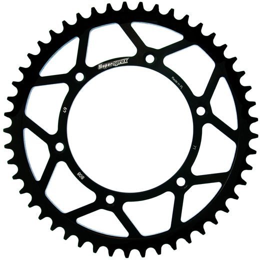 Zadnji verižnik (zobnik) SUPERSPROX RFE-808:49-BLK črna 49T, 520