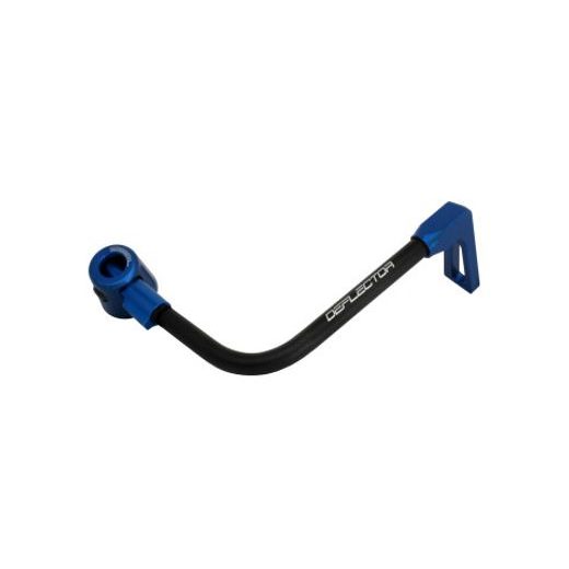 Lever guard ACCOSSATO DE001 with black hose and joint right, aluminium
