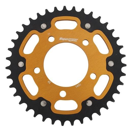 Zadnji verižnik (zobnik) SUPERSPROX STEALTH RST-7091:39-GLD zlata 39T, 520