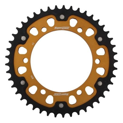Zadnji verižnik (zobnik) SUPERSPROX STEALTH RST-859:45-GLD zlata 45T, 530
