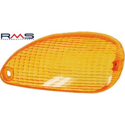 Leča za smerokaz - zadnja leva RMS 246470080 oranžna E-mark