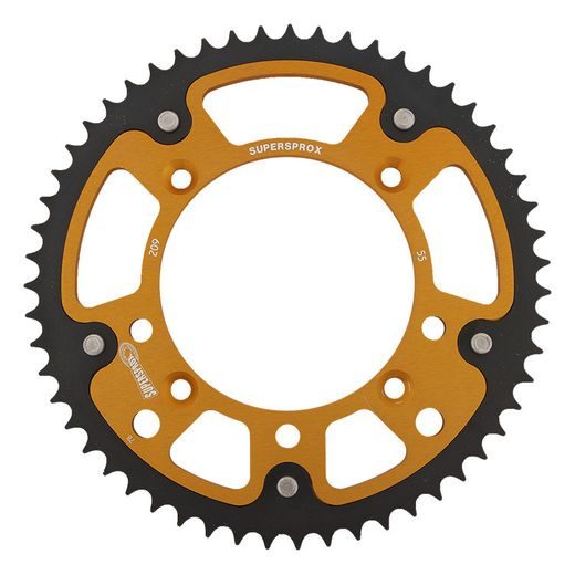 Zadnji verižnik (zobnik) SUPERSPROX STEALTH RST-209:55-GLD zlata 55T, 420
