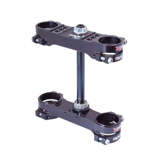 Triple clamp X-TRIG ROCS TECH 40704009 Črn 14mm