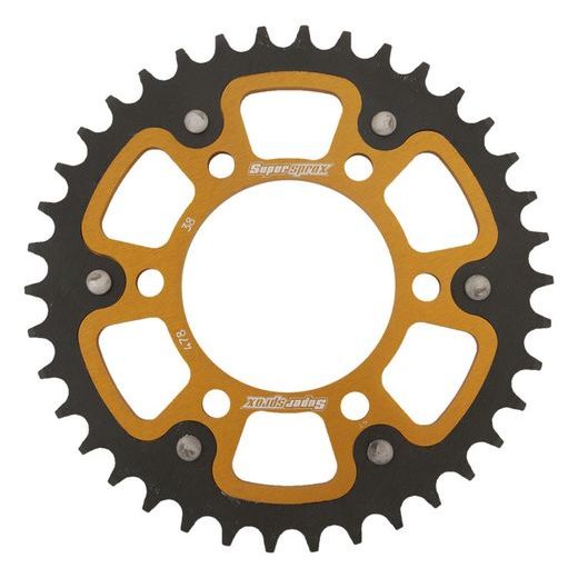 Zadnji verižnik (zobnik) SUPERSPROX STEALTH RST-478:38-GLD zlata 38T, 520