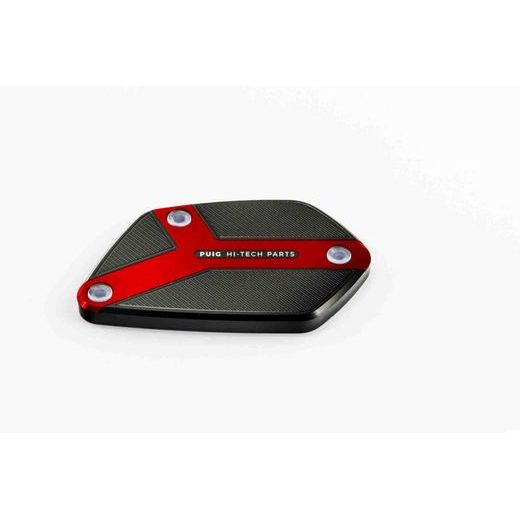 Brake tank cover PUIG 9530R rdeč