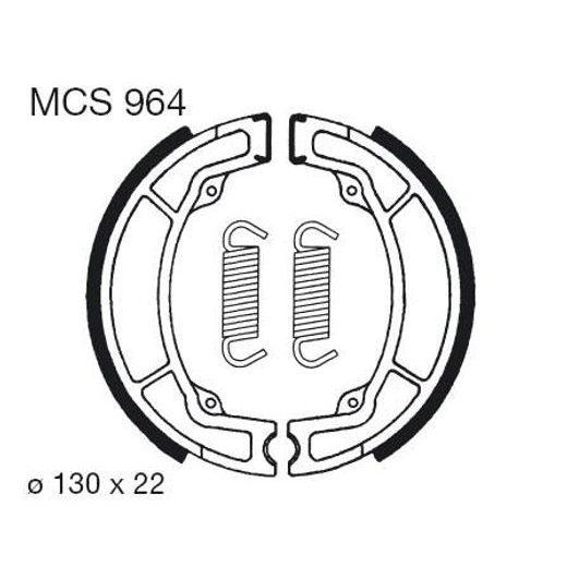 Zavorne čeljusti LUCAS MCS 964