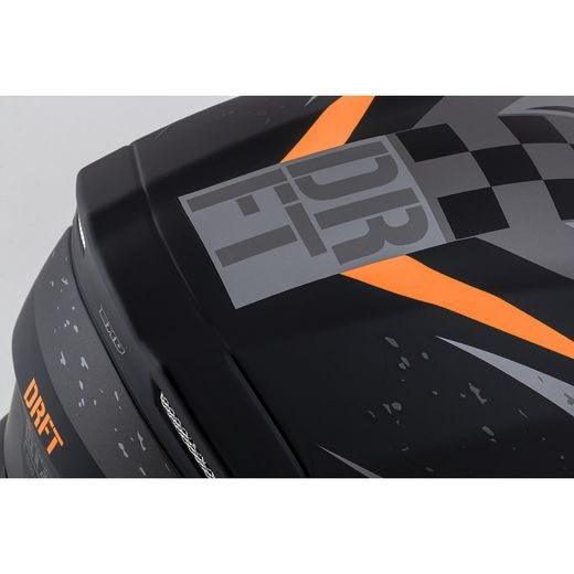 Integralna čelada CASSIDA INTEGRAL 3.0 DRFT matt grey /black /orange M
