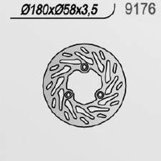 Zavorni disk NG 9176