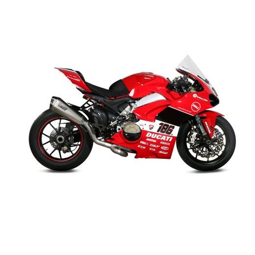 Celoten izpušni sistem 2x1 MIVV DELTA RACE R.DU.0003.SDRT Full titanium
