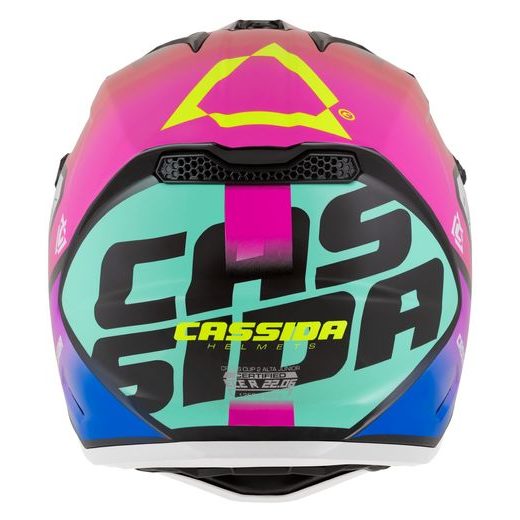 Motocross Helmet CASSIDA CROSS CUP 2 NAPA JUNIOR multicolor pearl XL