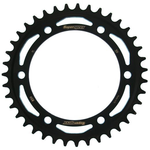 Zadnji verižnik (zobnik) SUPERSPROX RFE-859:39-BLK črna 39T, 530