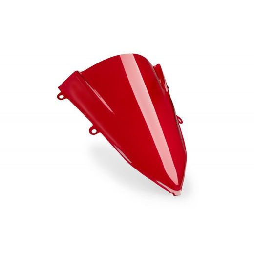 Windscreen PUIG RACING 3568R rdeč