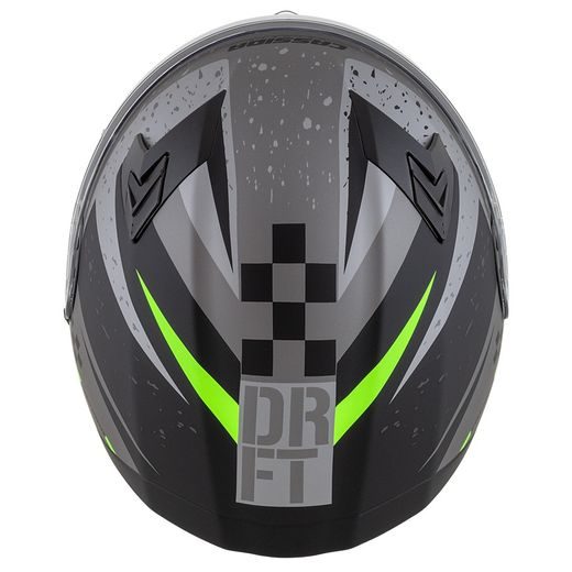 Integralna čelada CASSIDA INTEGRAL 3.0 DRFT matt grey /black /green M