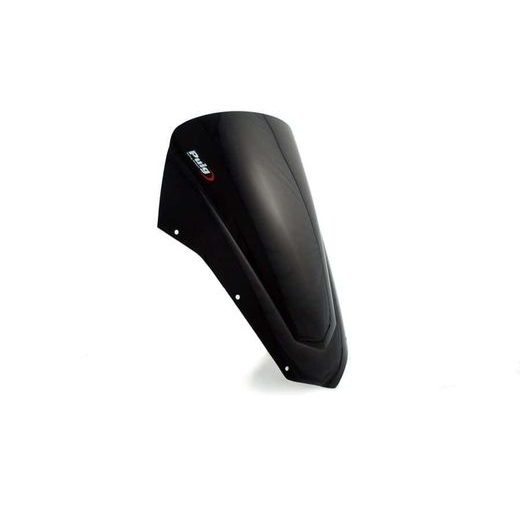 Windscreen PUIG RACING 4366N črna