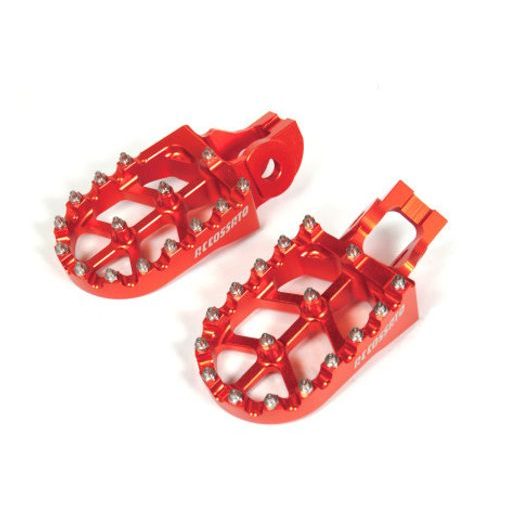 Stopalke (Footpegs) ACCOSSATO OFF-ROAD FR801 rdeč