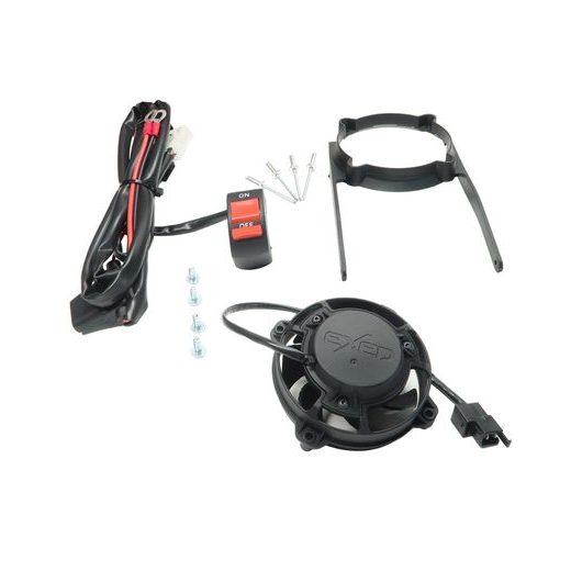 Cooling fan and mounting kit EXED EX-RFS-PLK04/16-SW with ON/OFF switch