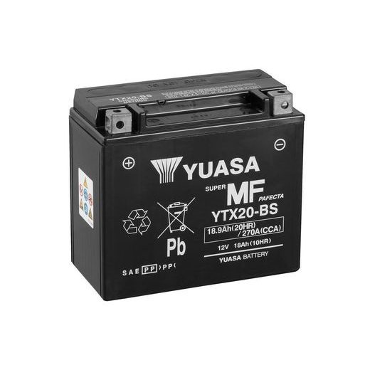 Akumulator brez vzdrževanja YUASA YTX20-BS