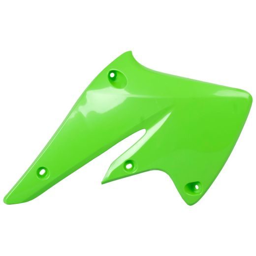 Radiator scoops POLISPORT 8410500007 (par) green 05