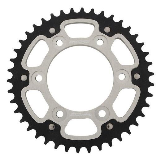 Zadnji verižnik (zobnik) SUPERSPROX STEALTH RST-745:42-SLV srebrna 42T, 525