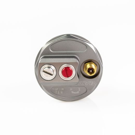 Top cap assy KYB 110060007301 righ, 8 click / 1 lap