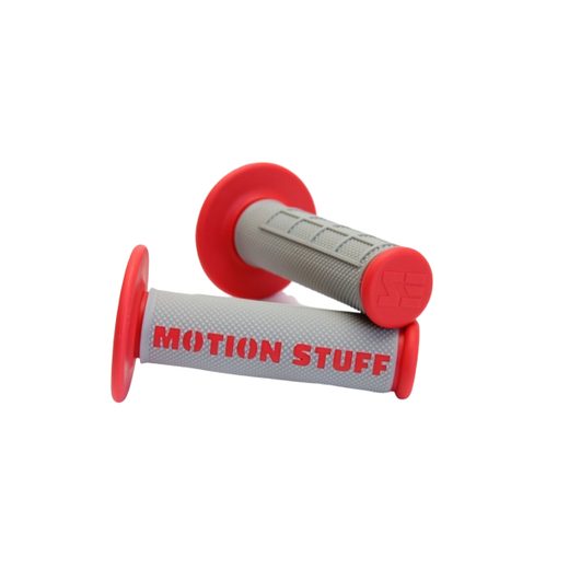 Motokros ročaj super mehak (grip). Motocross supersoft grip MOTION STUFF Sivo/Rdeča