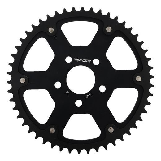 Zadnji verižnik (zobnik) SUPERSPROX STEALTH RST-7080:50-BLK črna