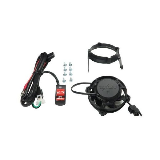 Cooling fan and mounting kit EXED EX-RFS-PLK17-SW with ON/OFF switch
