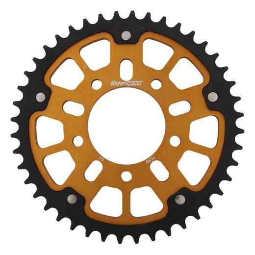 Zadnji verižnik (zobnik) SUPERSPROX STEALTH RST-7090:44-GLD zlata 44T, 530