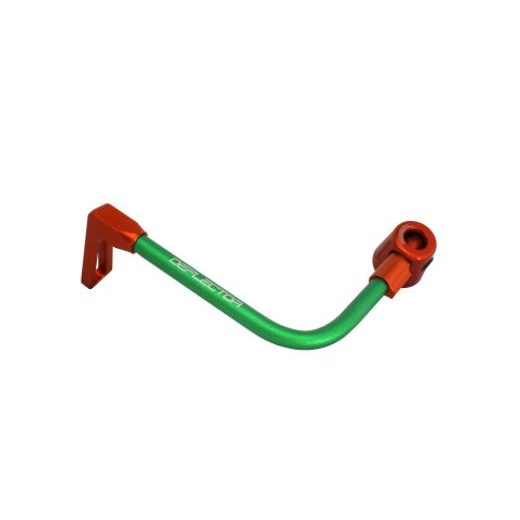 Lever guard ACCOSSATO DE002 with green hose and joint left, aluminium