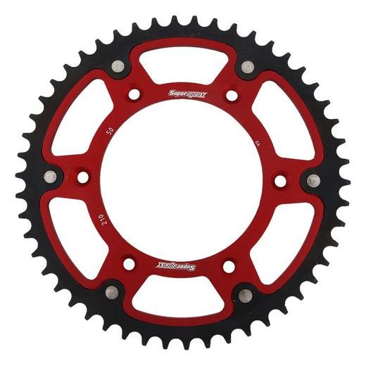 Rear sprocket SUPERSPROX STEALTH RST-210:50-RED rdeč 50T, 520